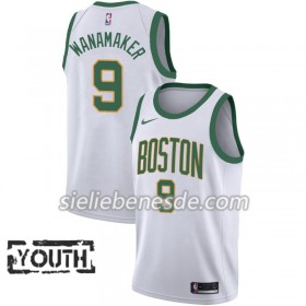 Kinder NBA Boston Celtics Trikot Bradley Wanamaker 9 2018-19 Nike City Edition Weiß Swingman